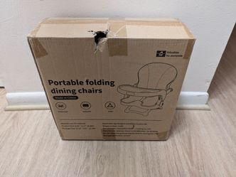 Portable dining chair for one year old