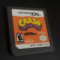 Crash Bandicoot: Mind Over Mutant (2008) Nintendo DS Game Cartridge Only *Tested & Works*  Authentic 