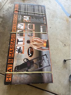 Heat and Massage Inversion Table