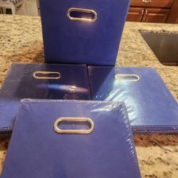 Blue Storage Cubes