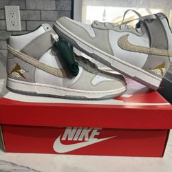 DS NIKE DUNK HIGH - SAN FRANCISCO CHINATWON GOLD MOUNTAIN SZ 10