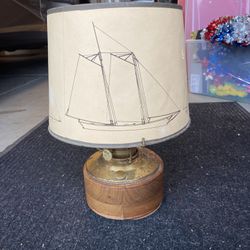 Vintage Antique Marine Kerosene Cabin Lamp