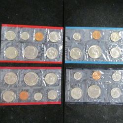 Pair 1980 & 1981 U.S. Mint Sets in OGP -- 26 TOTAL UNCIRCULATED COINS!