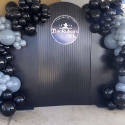 50th Birthday Backdrop