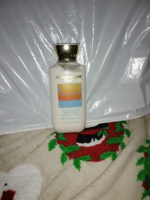 Bath and Body Works Summertime Surf Lotion!