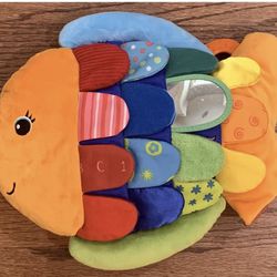 Melissa & Doug Flip Fish Soft Baby Toy - Flip Fish Baby Toy