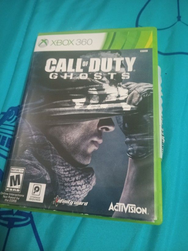 New COD Ghosts Xbox 360