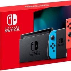 Nintendo switch red & Blue