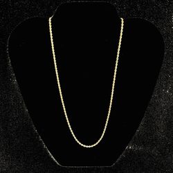 Chopard 18K Yellow Gold Rope Chain