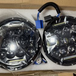 Jeep Wrangler LED driving lights