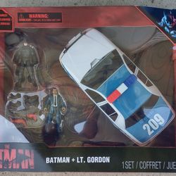 Spinmaster's The Batman Batman & Lt Gordon Set DC Cop Car 2022