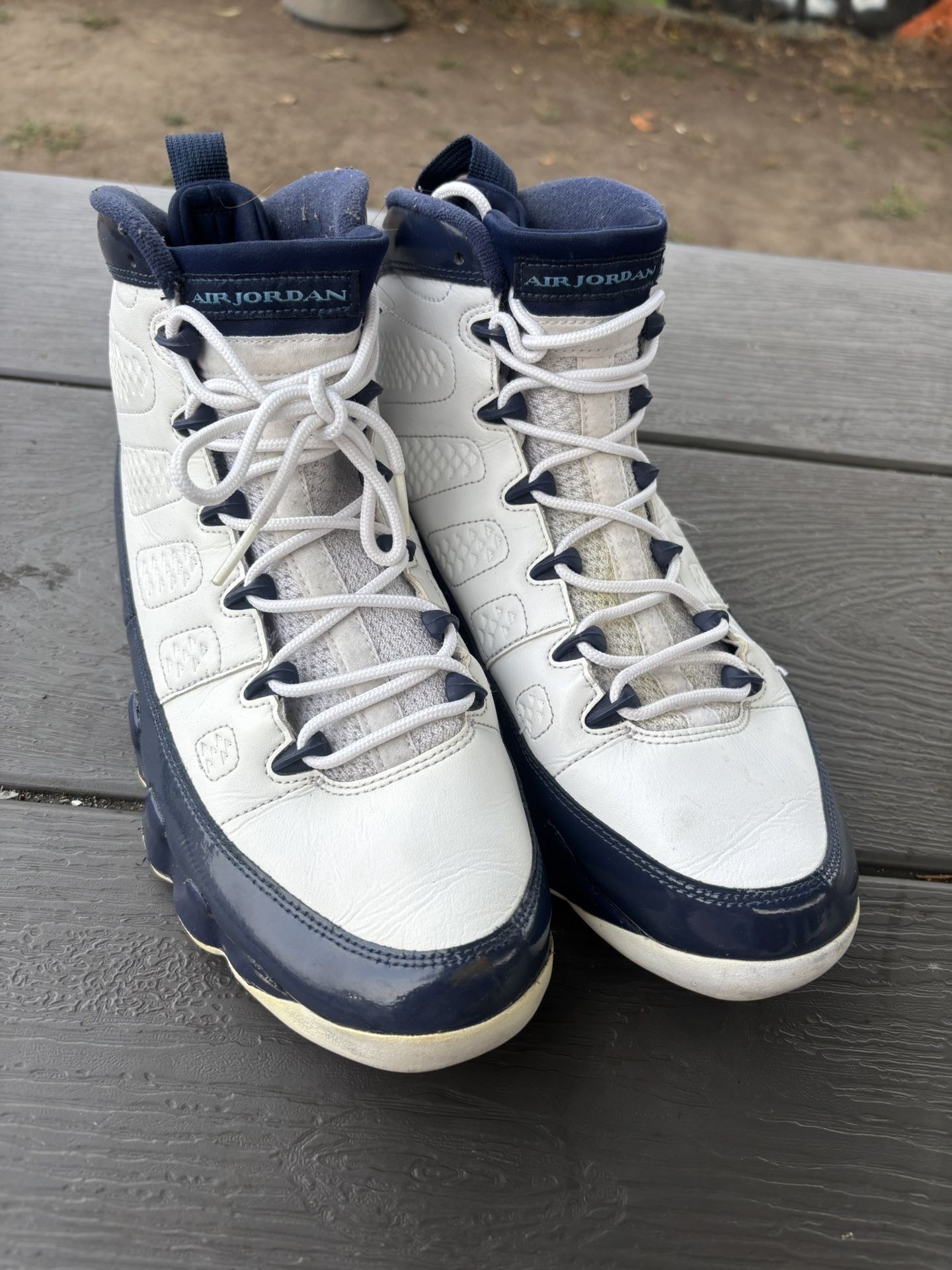 Jordan 9 Retro pearl Blue 