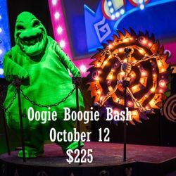Oogie Boogie Bash Tickets October 12