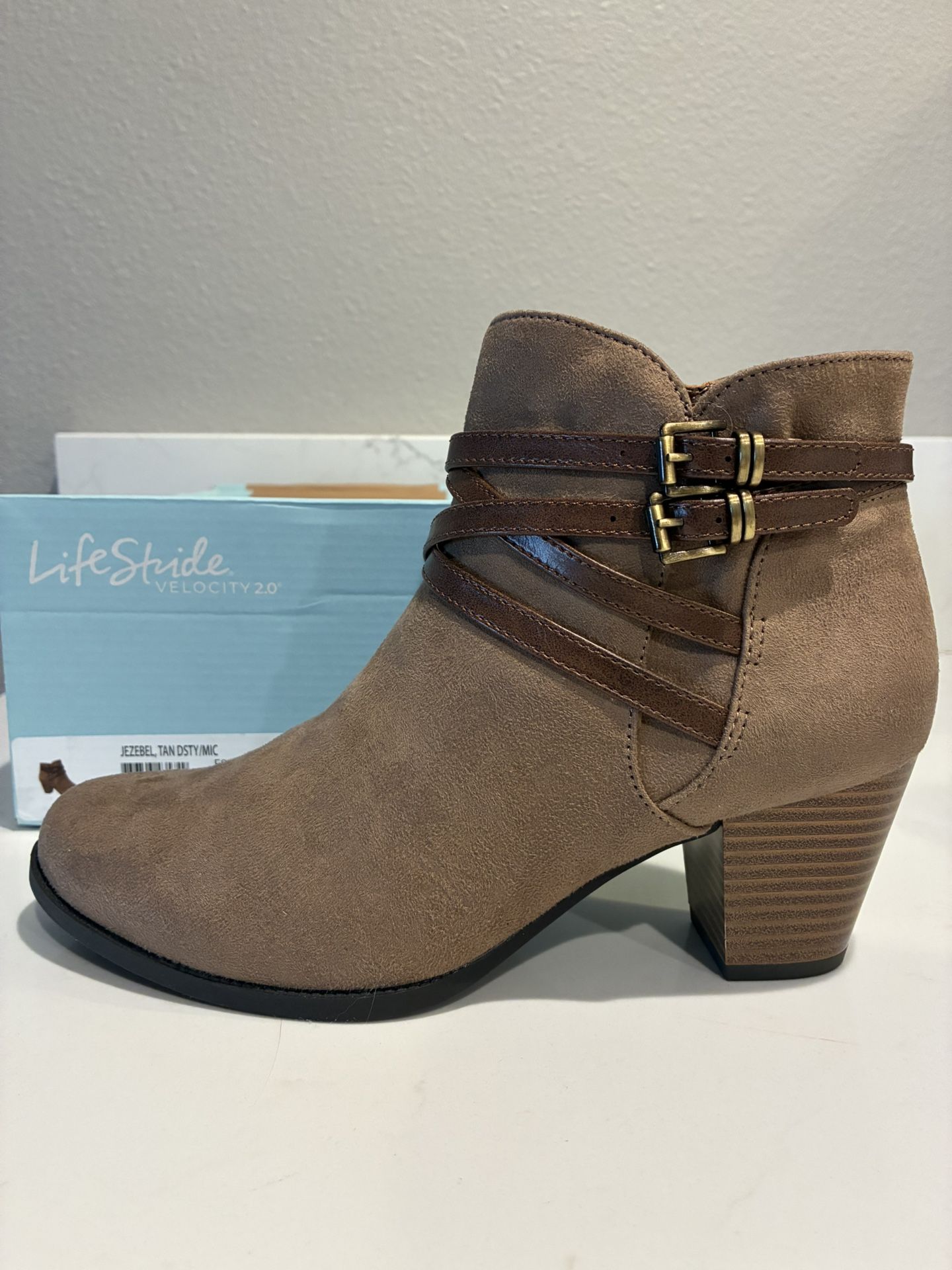 Tan Ankle Boots Size 8