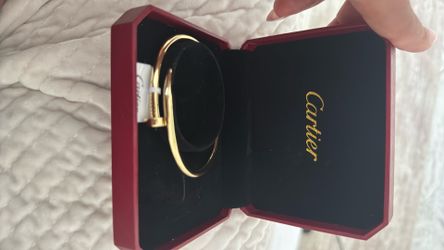 Cartier JUSTE UN CLOU BRACELET size 19.