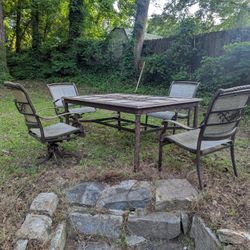Outdoor Picnic Set Up