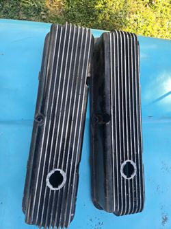 Ford Fe Cal Custom Finned Valve Covers