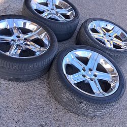22" RT RIMS  5-LUG RAM 1500