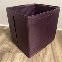 Collapsible Storage Bin Purple