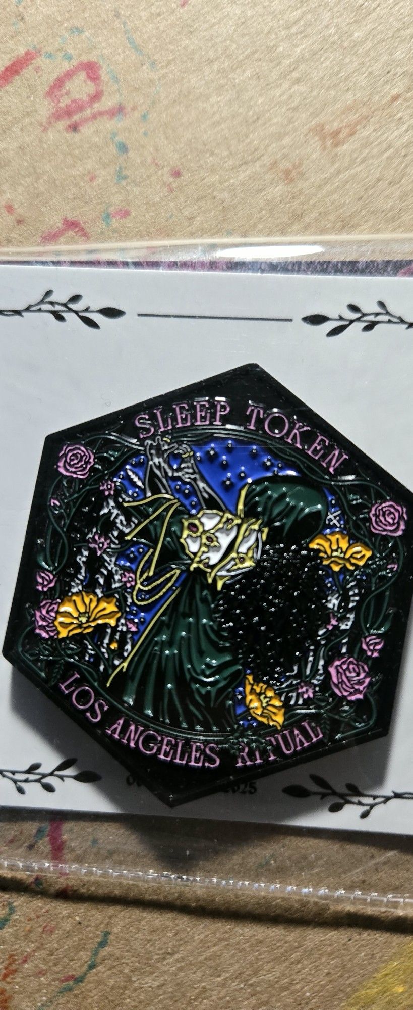 Sleep Token Los Angeles Ritual Coin 
