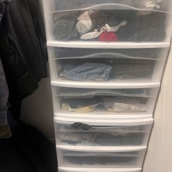 2 Plastic Clothes Drawer From Target