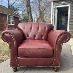 Metropia Leather Couch