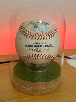 Hit by Ketel Marte AZ Diamondbacks Game Used Baseball MLB Authenticated