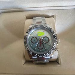 Watch Light Blue Dial