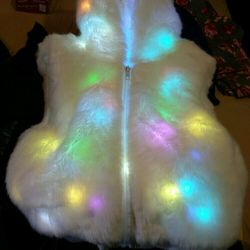 Winnter Jacket light up. Color white