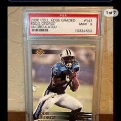 Eddie George Uncirculated Gem Mint 9