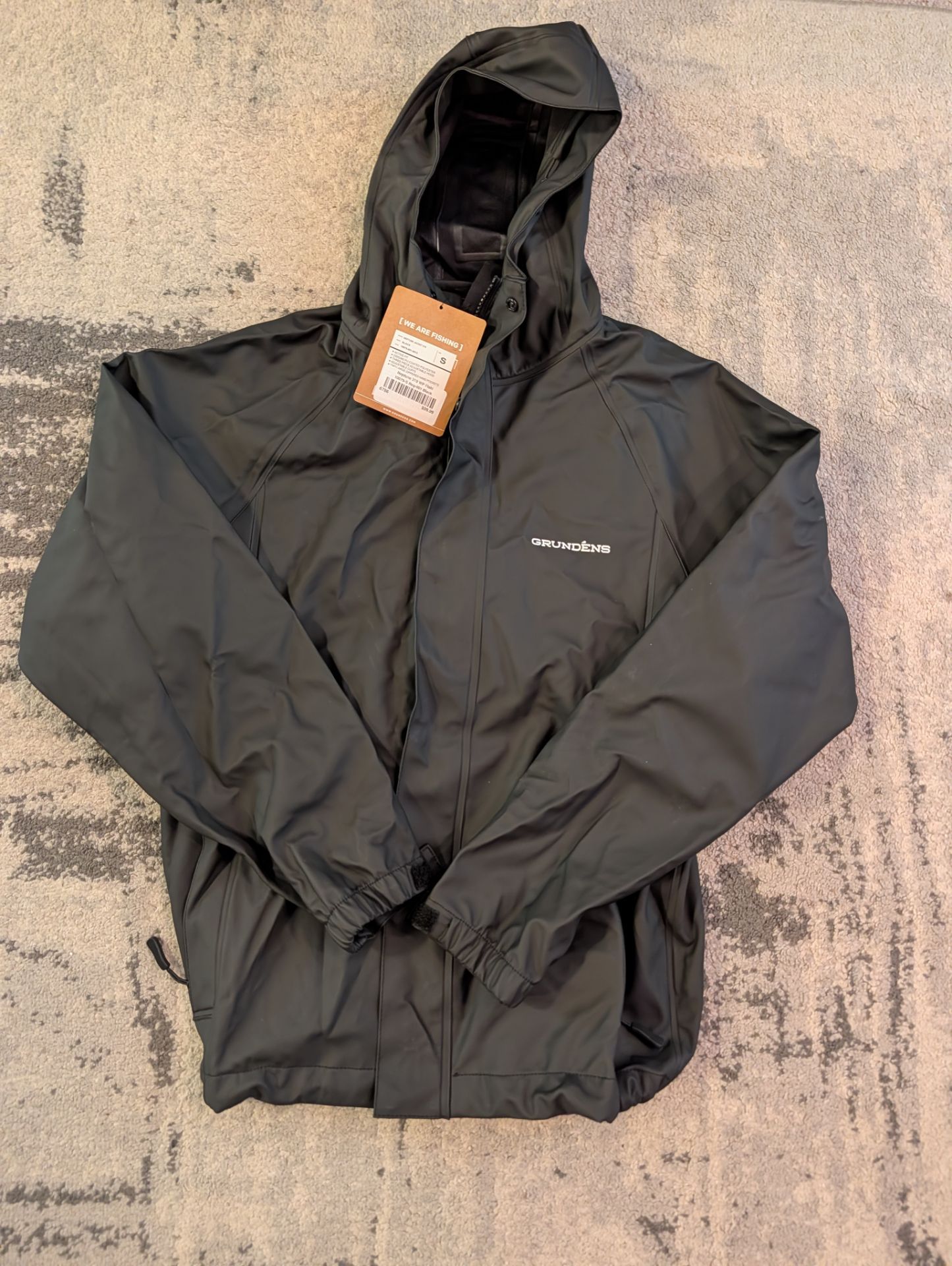 Grudens Commercial Fishing Jacket and Waist Pants SIZE SMALL NWT