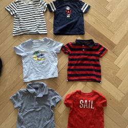 Janie & Jack Boys (2T) shirts (x6)