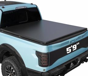 Truck Bed Tonneau Cover Compatible with 2007-2026 Chevy Silverado & GMC Sierra 1500 5.8 ft Box