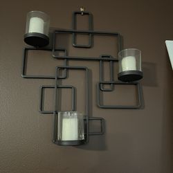 Set Of 2 Wall Holder Candles