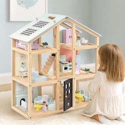 Wooden Dollhouse