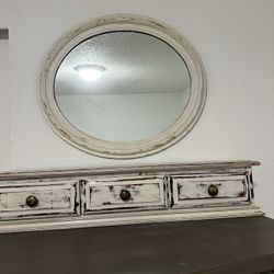 Mirror  with Accent Drawer