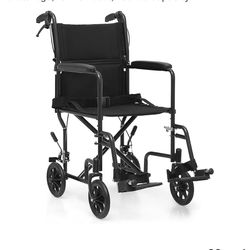 Folding Transport Wheelchair