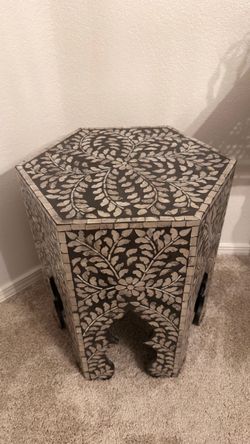 Moroccan accent table