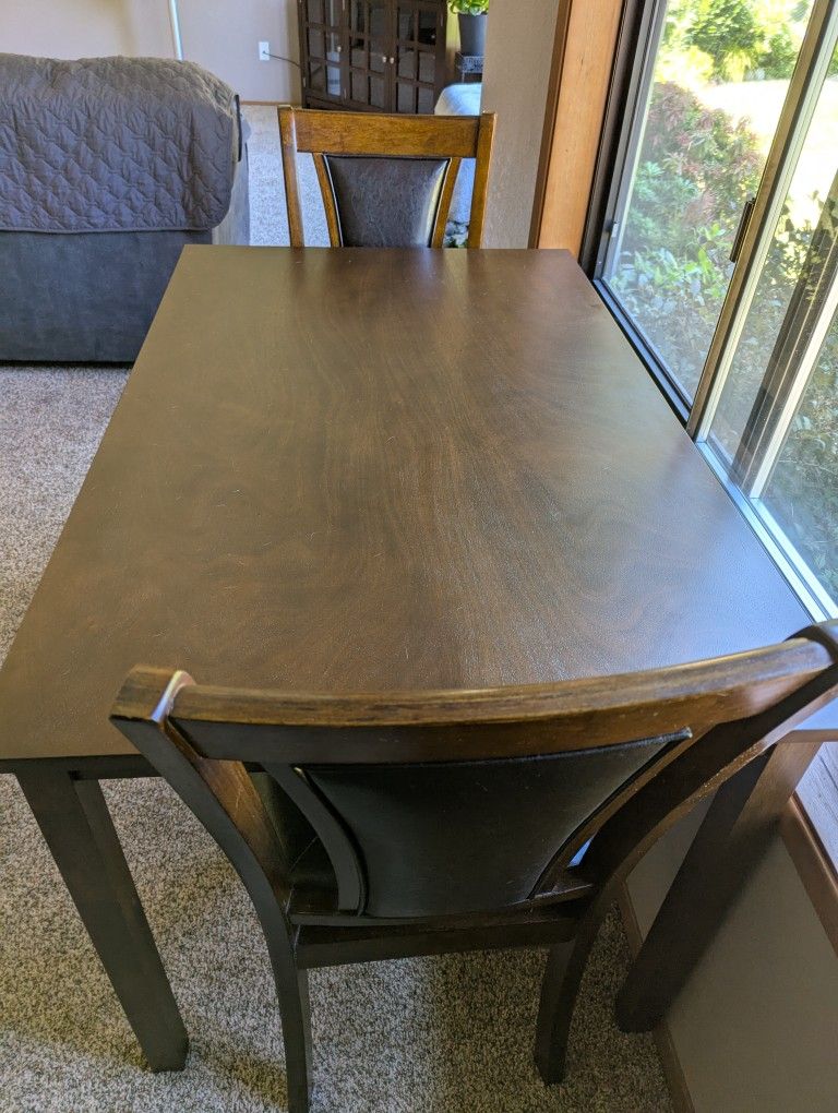 Dining Table And Two Chairs