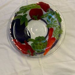 Peggy Karr Signed Large bowl