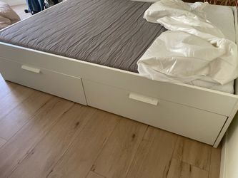 IKEA Brimnes queen size bed