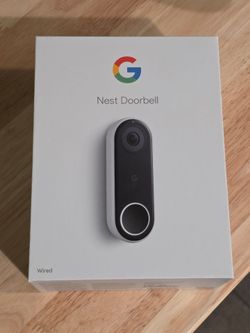 Google Nest wifi wired/wireless 720p doorbell