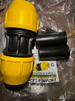 2" Coupler for IPS Poly Gas Pipe