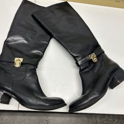 Michael Kors Hamilton Riding Boots Women's Size 7