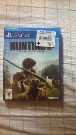 Hunting simulator ps4