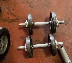Adjustable Weight Dumbbells