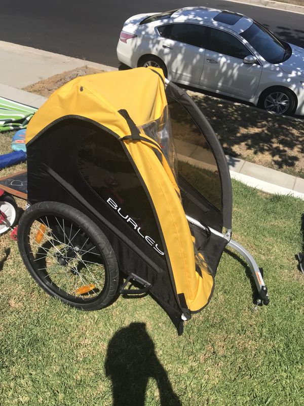 Burley Bee 2 Seats bike trailer like new condition for Sale in West Los Angeles, CA OfferUp