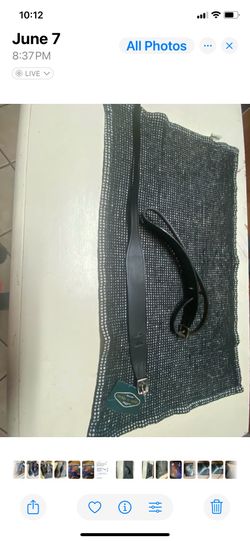 Black Stirrup Leathers NWTS Horse Tack