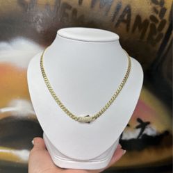 10kt Monaco Choker 18”