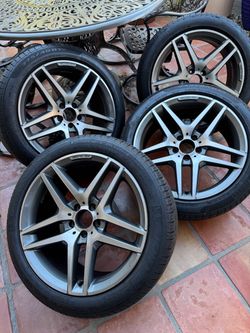 19 inch AMG  wheels for sale